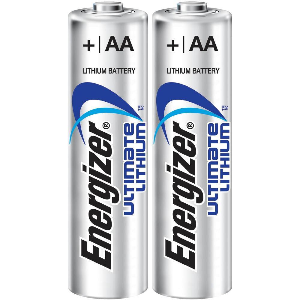 Energizer Ultimate Lithium AA 1.5V Batteries (8-Pack) from GME Supply